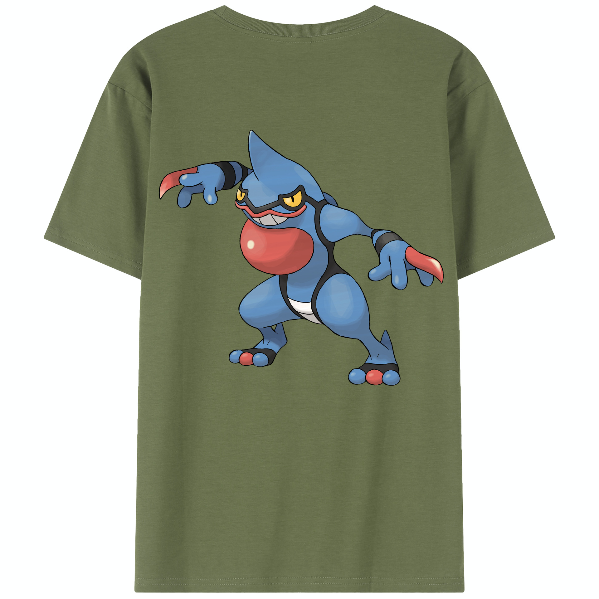 （画像用） ポケットモンスター Pokémon 綿100％半袖Tシャツ（背面プリント）